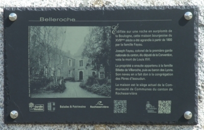 Marquage laser texte et photo pour creer des plaques touristique culturelles sur le patrimoine